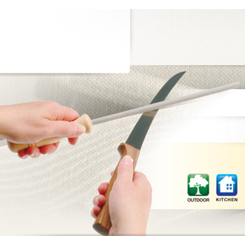 Lansky Aluminum-Ceramic Honing Rod Ceramic Sharp Stick Medium 2