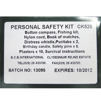 BCB Survival Kit Personal Safety Kit 2