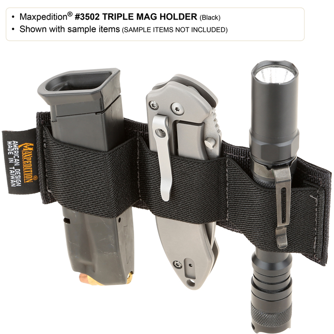Maxpedition Triple Mag Holder 7