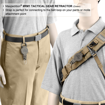 Maxpedition Tactical Gear Retractor RM1 9