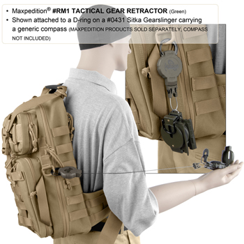 Maxpedition Tactical Gear Retractor RM1 10