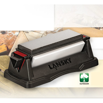 Lansky Tri-Stone Benchstone Sharpener 1