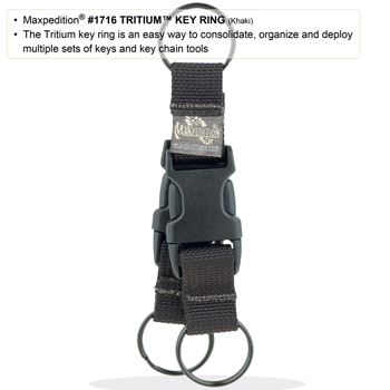 Maxpedition TRITIUM Key Ring 2