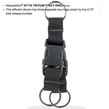 Maxpedition TRITIUM Key Ring 4