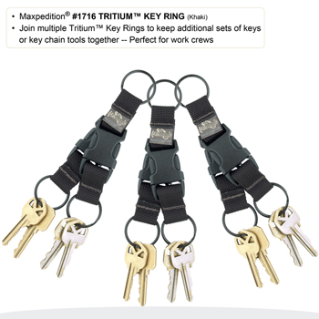 Maxpedition TRITIUM Key Ring 7
