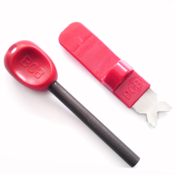 BCB Fireball flint and striker magnesium fire starter with compass 2