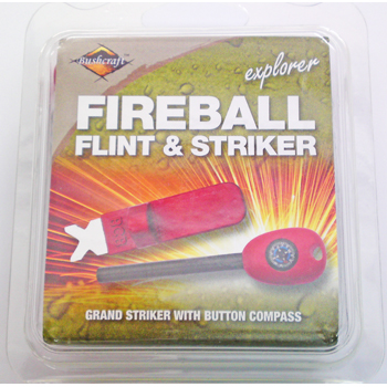 BCB Fireball flint and striker magnesium fire starter with compass 3