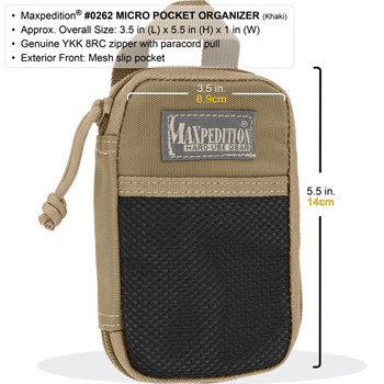 Maxpedition Micro Pocket Organizer 2