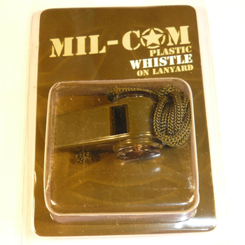 Mil-Com Whistle with Compass and Thermometer 4