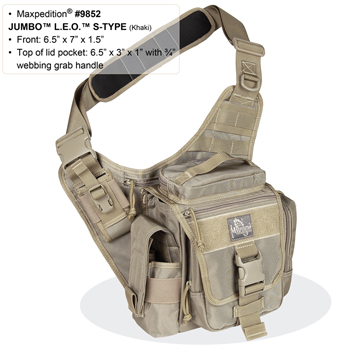 MAXPEDITION JUMBO L.E.O. S-TYPE™ VERSIPACK® 3