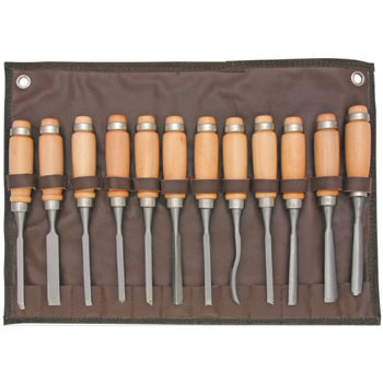 12-piece Steelex Carving Chisel Set 1