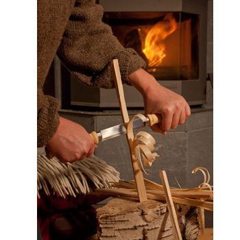 Mora Classic wood splitting knife 220 2